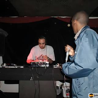 DJ Rap and Dieselboy Entertain the Crowd