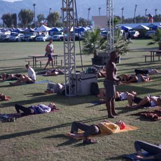 Yoga in the Grass