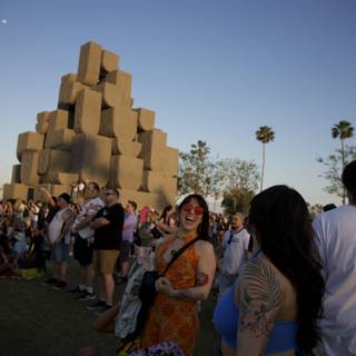 Joy Amidst the Sculptures - Coachella 2024