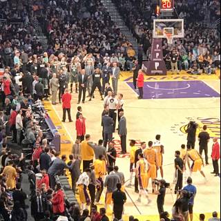 Lakers Fans Bring the Heat to Crypto.com Arena