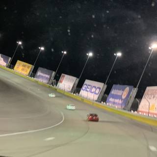 Nighttime NASCAR Race at Las Vegas Motor Speedway