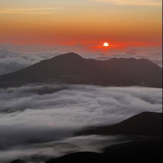 Sunrise over Haleakalā National Park
