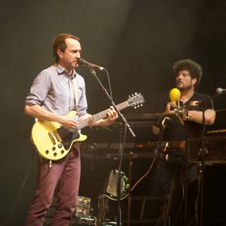 James Mercer and Richard Swift Rocking the Stage at Coachella