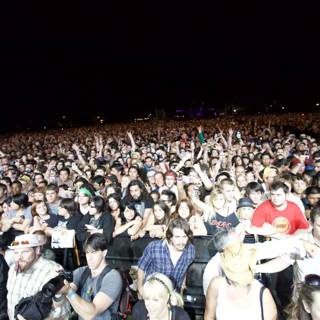 Coachella Night Sky: A Sea of Faces and Music