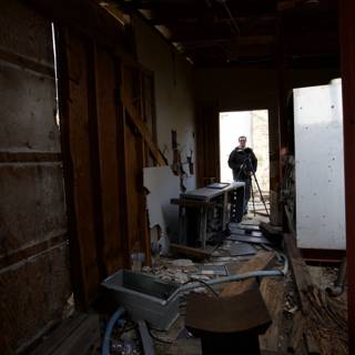 The Carpenter amidst Debris