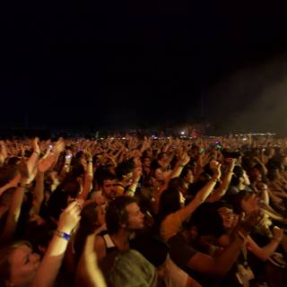 Coachella Crowd Lights Up Night Sky