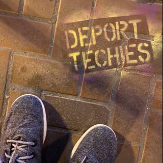 Deport Techs Protest