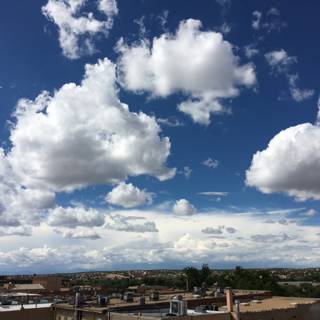 Azure Sky over Santa Fe