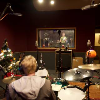 The Beat Goes On: A Man and His Drums in the Studio