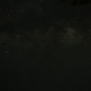Milky Way Rises Over Lassen Volcanic Night Sky