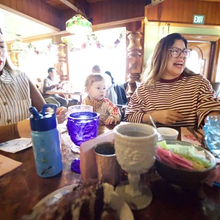 Family Dining at Madonna Inn Restaurant