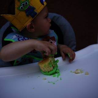 Wesley's Grand First Birthday Bash - A High Chair Feast!