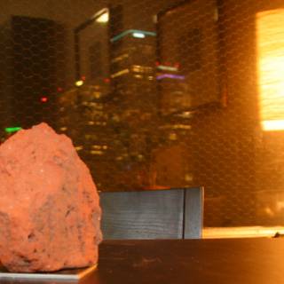 A Rock in the Urban Light