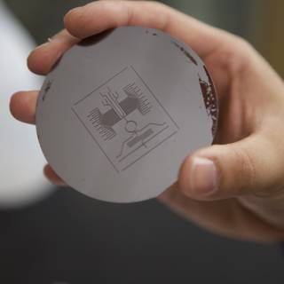 UCLA Micro Bio Chip Logo Disk