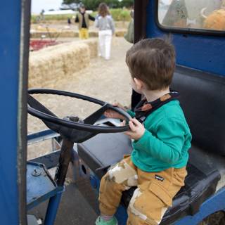 Young Explorer on the Farm