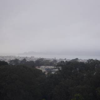 Haze and Halo - Urban Splendor Revealed from Golden Gate Park