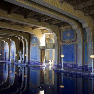 *Majestic Reflections at Hearst Castle*