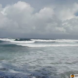 Majestic Ocean Waves at Hawaii Beach