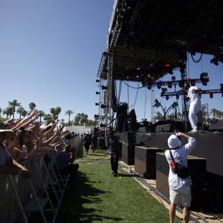 Euphoric Crowd at Coachella Concert