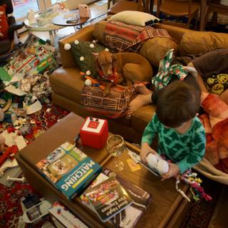 Christmas Morning Chaos