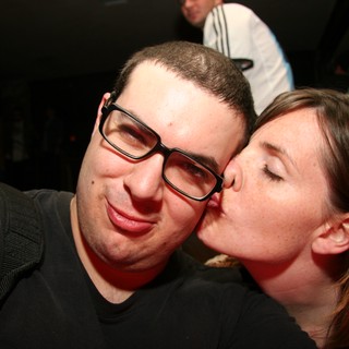 Stolen Kiss at a Nightclub Party in 2006