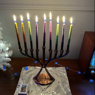 Lighting Up the Festival of Hanukkah