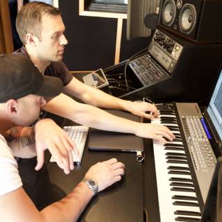 Collaborating in a Music Studio