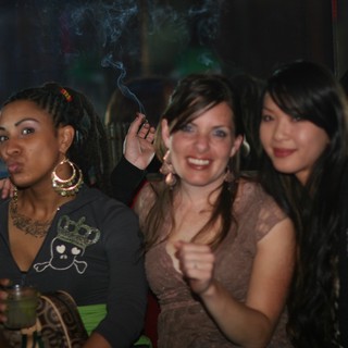Friends Enjoying a Night Out at the Club