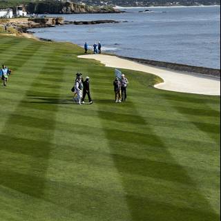 The Majestic 18th Hole at Pebble Beach