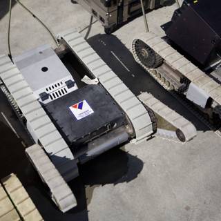Military Robot and Small Tank Machine