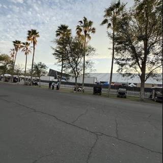 Sunset Scene at Empire Polo Club