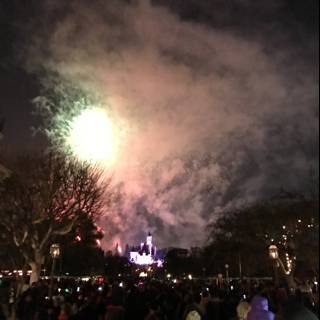 Spectacular Disney Fireworks Display
