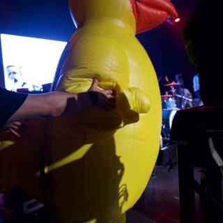 Nighttime Vibrance at Coachella: The Inflatable Encounter