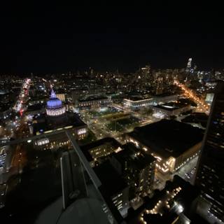 City Lights from above
