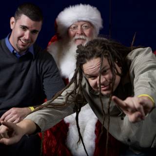 Dreadlocks Santa and his Helpers