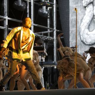 Kanye West Rocks the Stage at Coachella 2011