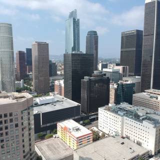 Los Angeles Metropolis Skyline