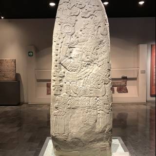 Uncovering History: A Stone Monument in the Museum