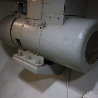 Vintage Aircraft Launch Catapult Mechanism on USS Hornet