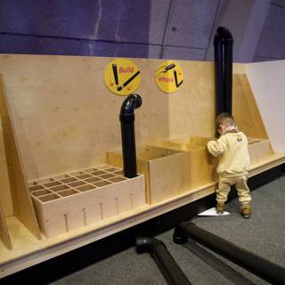 Baby Builder Exploring the Wooden Wonders