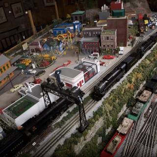 Miniature Town and Trains