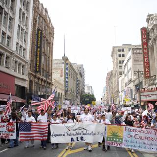 Great American Boycott Parade in Metropolis
