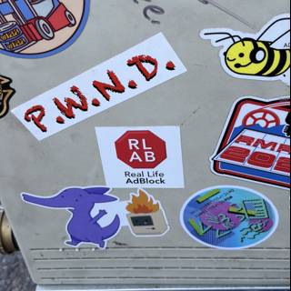 Sticker Medley in Vallejo
