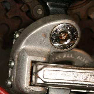 Gear and Chain Close-Up