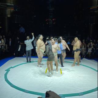 Sumo Wrestling Under the Las Vegas Lights