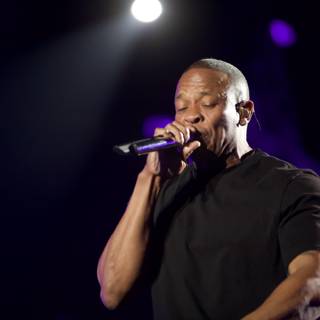 Dr. Dre Delivers Electrifying Solo Performance at Vogue Theatre