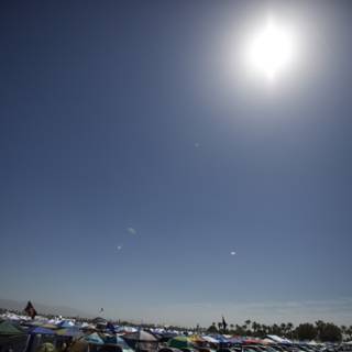 Sunny Coachella Camping