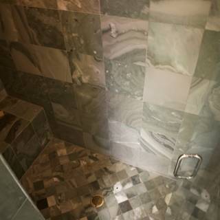 Green Marble Shower