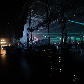 Green Laser Spectacle at Wobbleland 2026 Festival