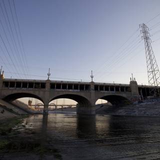 Arch Bridge Over the LA River